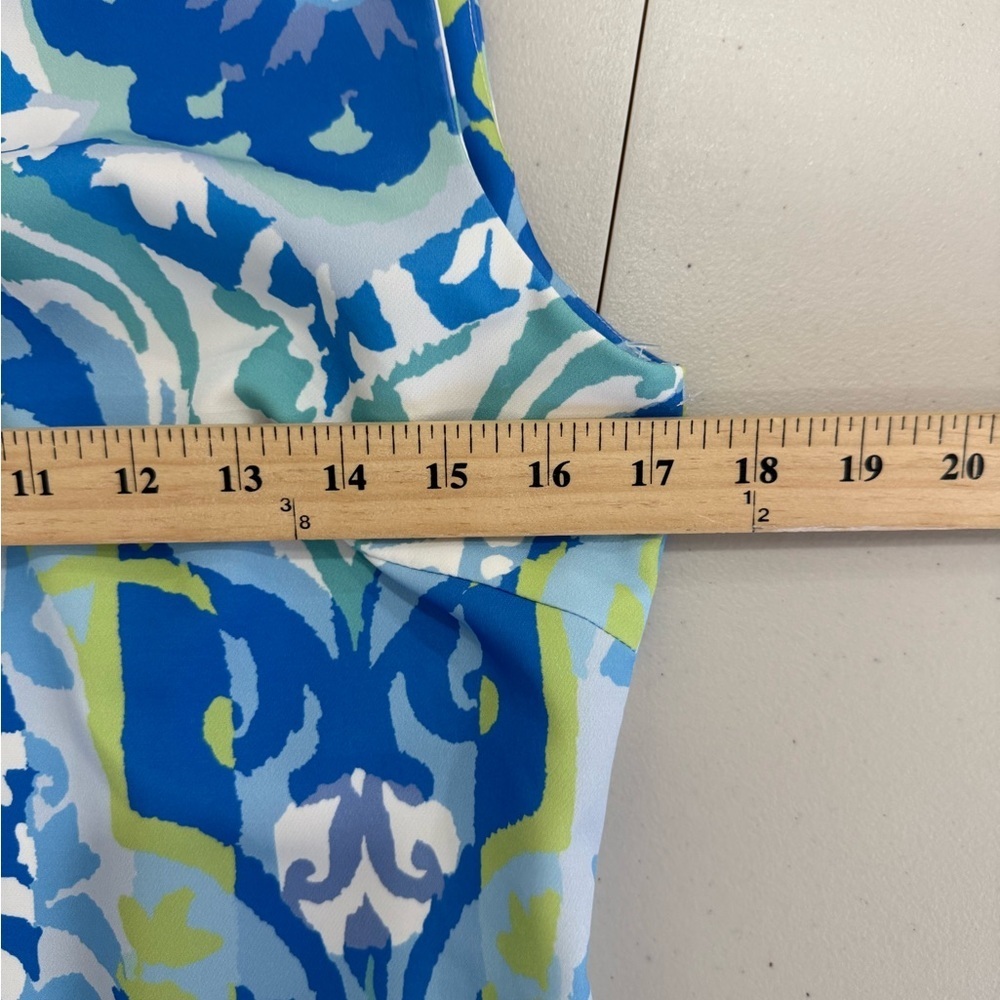 J McLaughlin Beautiful Dress Sheath Sleeveless Size 6 See Measurements - Picture 5 of 6